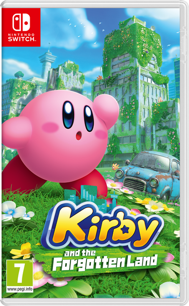 Гра Nintendo Switch Kirby and the Forgotten Land (англійска версія) - Фото 2 Гра Nintendo Switch Kirby and the Forgotten Land (англійска версія) - зображення 2