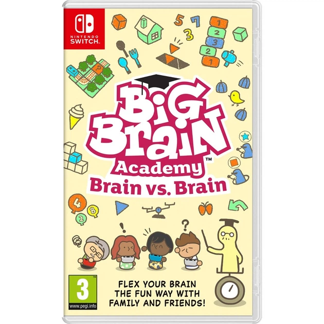 Игра Big Brain Academy: Brain vs. Brain Nintendo Switch (русская версия) - изображение 2