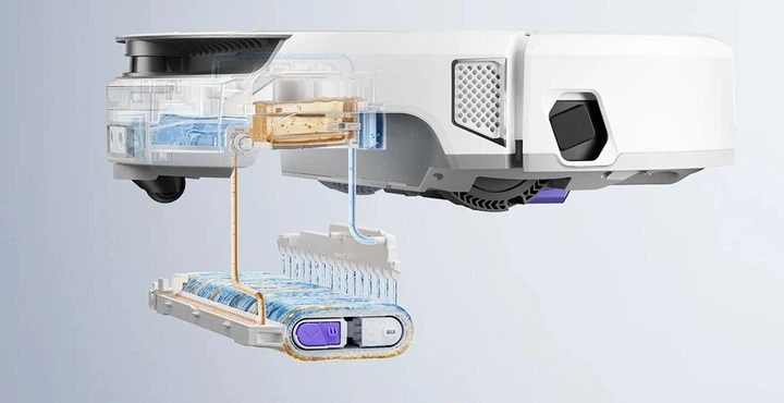 Робот-пылесос моющий Narwal Flow Vacuum & Mop, Silver White - изображение 11