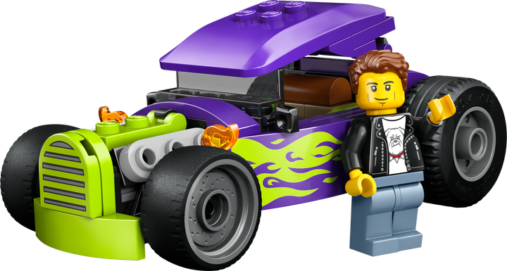 Zestaw klocków LEGO CITY Hot rod 81 elementów (60485) - obraz 2