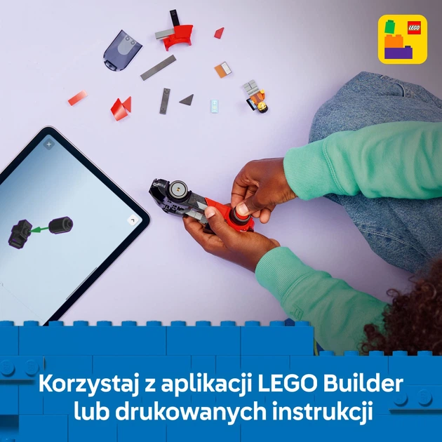 Конструктор LEGO CITY Електричний суперкар 109 елементів (60486) - зображення 7