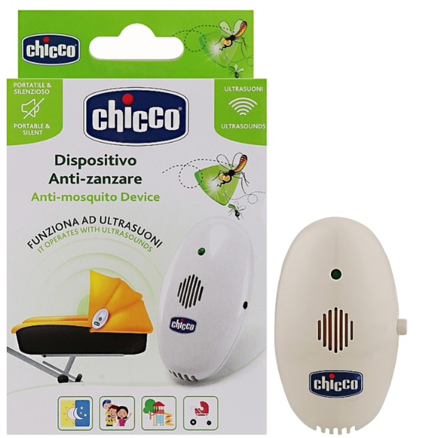 Przenośny ultradźwiękowy odstraszacz na komary Chicco Biały (8058664042913) - obraz 2