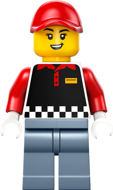 Zestaw klocków LEGO CITY Food truck z frytkami 216 elementów (60488) - obraz 5