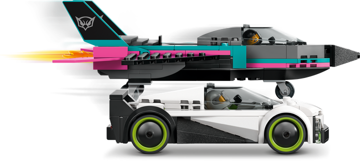 Конструктор LEGO CITY Реактивний літак проти автомобіля 259 елементів (60489) - зображення 6