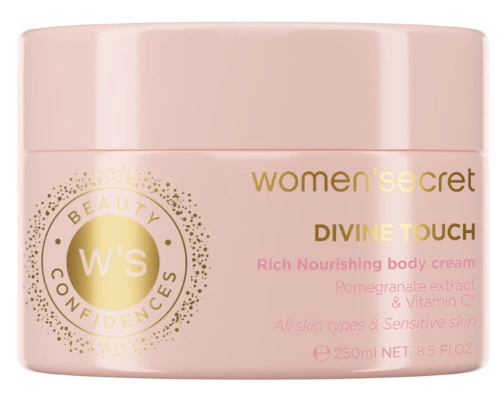 Крем для тіла Women'Secret Divine Touch живильний 250 мл (8436611103434) - зображення 1