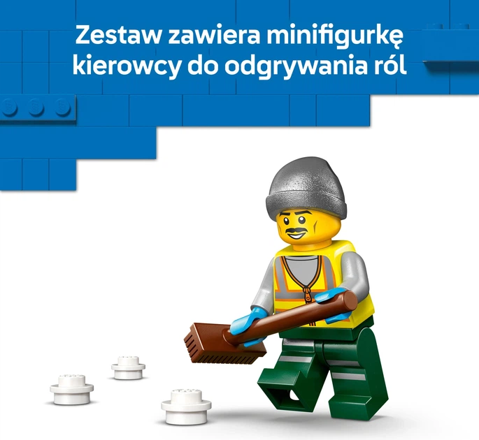 Zestaw klocków LEGO CITY Pług śnieżny 263 elementów (60490) - obraz 7
