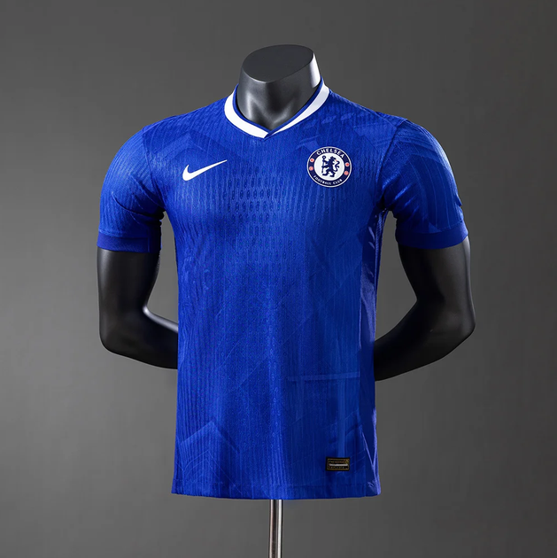 Футбольная футболка Chelsea 2025/26 (домашняя) р. M (рост 170-180) - Фото 1 Футбольная футболка Chelsea 2025/26 (домашняя) р. M (рост 170-180) - изображение 1