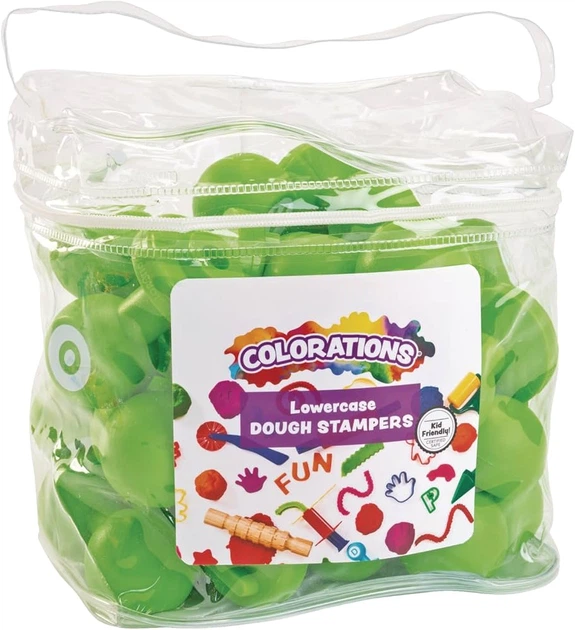 Zestaw stempli Colorations Stemple z małymi literami 26 szt. (191487036375) - obraz 2