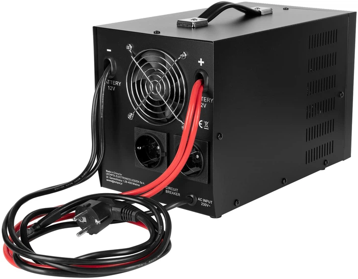 UPS Kemot PROsinus-2000/12-LFP4 1200W/2000VA (5901890123129) - obraz 3