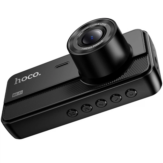 Видеорегистратор Hoco DV15 2-inch display with rear camera (720P+480P) Black - Фото 3 Видеорегистратор Hoco DV15 2-inch display with rear camera (720P+480P) Black - изображение 3