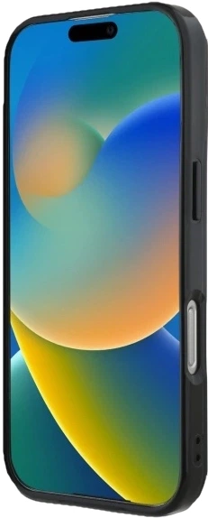 Etui plecki Mercedes Benz Double Layer Crossed Lines na Apple iPhone 16 z MagSafe Czarne (3666339326647) - obraz 3