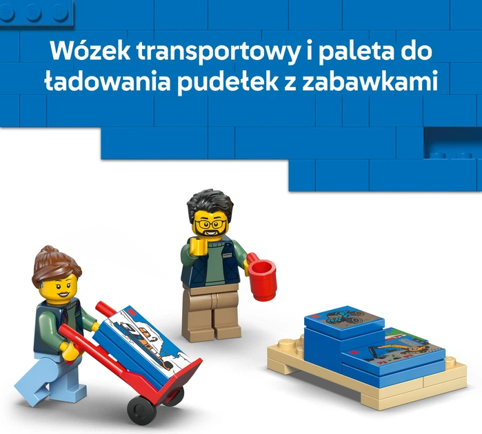 Zestaw klocków LEGO CITY Furgonetka LEGO 276 elementów (60500) - obraz 6
