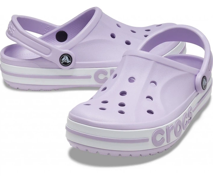 Кроксы Crocs Bayaband Clog Lavender 205089-530-M7/W9 39-40 24,6 см Лавандовые (205089-530) - изображение 7