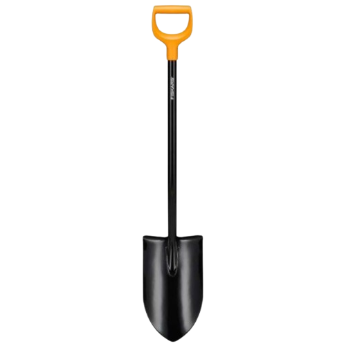 Лопата Fiskars Solid XL універсальна D-подібна рукоять Чорний (1067516) - Фото 1 Лопата Fiskars Solid XL універсальна D-подібна рукоять Чорний (1067516) - зображення 1
