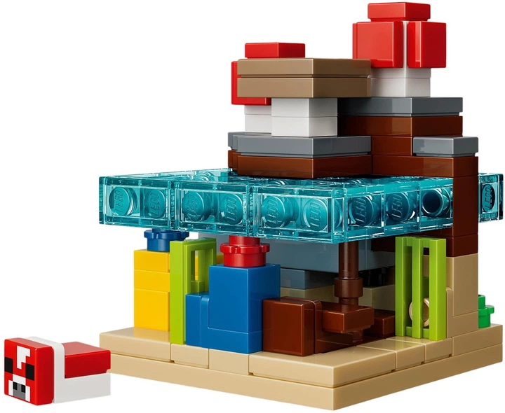 Zestaw klocków LEGO Minecraft Minibiomy 797 elementów (21589) - obraz 4