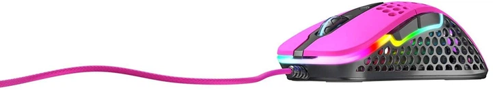 Компьютерная мышь Xtrfy M4, USB-A, RGB проводная, розовая (XG-M4-RGB-PINK) - изображение 4
