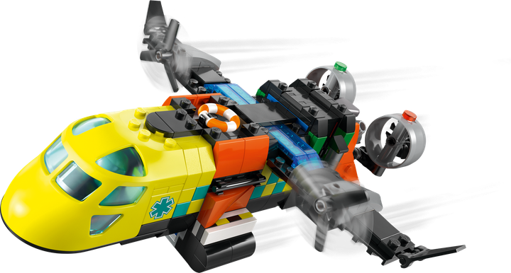 Zestaw klocków LEGO CITY Zestaw z samolotem, ciężarówką serwisową i poduszkowcem 990 elementów (60505) - obraz 6