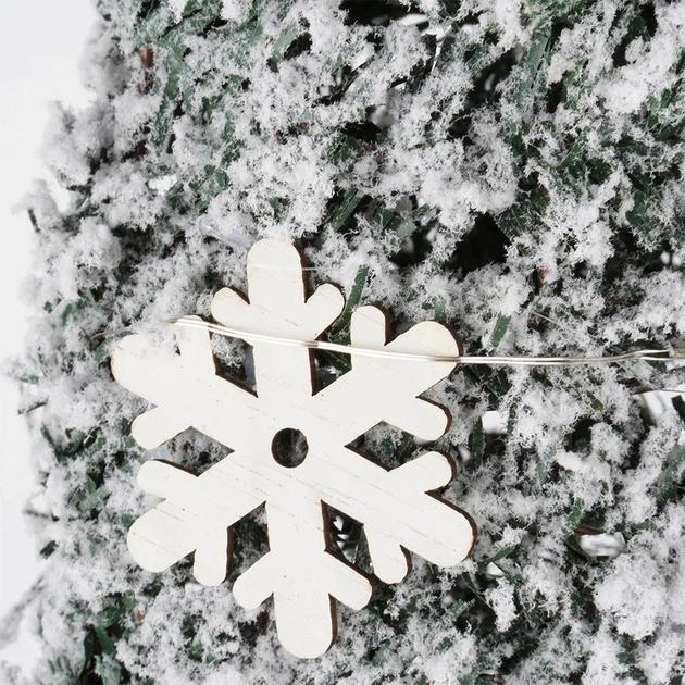 Świecąca figurka Home Styling Collection 839504 Choinka 30 LED 60 cm Zielona (8721037067256) - obraz 3