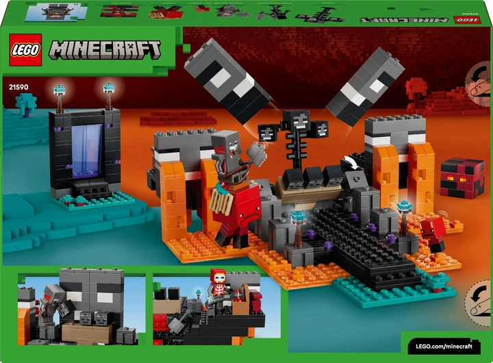 Zestaw klocków LEGO Minecraft Walka z Witherem 494 elementy (21590) - obraz 7