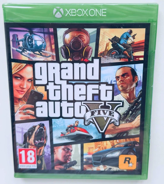 Диск для Xbox One - Grand Theft Auto V (GTA V), російські субтитри - Фото 1 Диск для Xbox One - Grand Theft Auto V (GTA V), російські субтитри - зображення 1