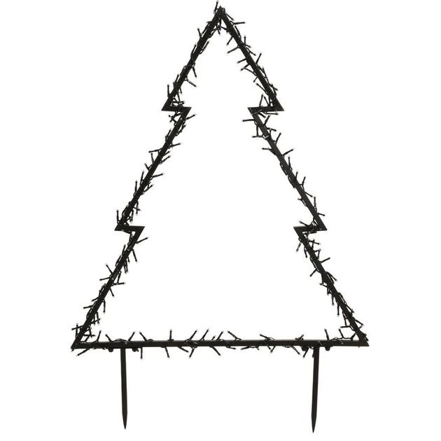 Świecąca figurka  Vilde 839420 Choinka 175 LED 75 cm Metalowa (8720573792028) - obraz 2