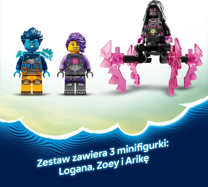 Zestaw klocków LEGO DREAMZZZ Krokodylołódź podwodna 1107 elementów (71512) - obraz 6
