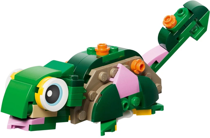 Zestaw klocków LEGO Creator Żółw i kwiat lilii wodnej 124 elementy (31377) - obraz 9