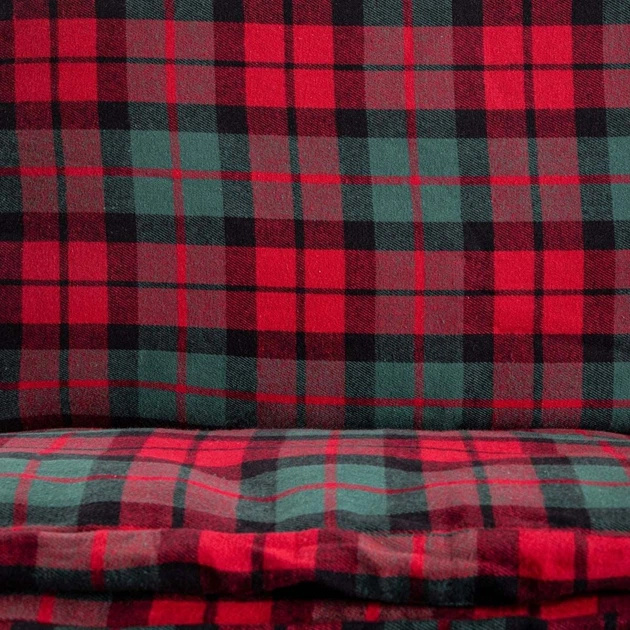 Комплект постільної білизни Homla Tartan Підковдра 160 x 200 см + 2 наволочки на подушки 50 x 60 см у клітинку різнокольоровий (5906496708466) - зображення 2