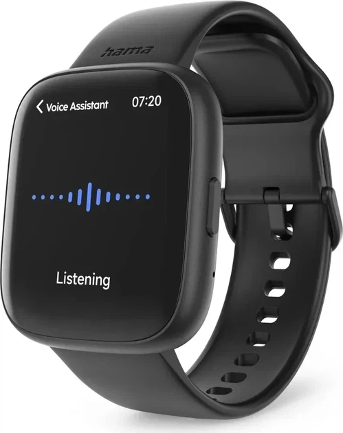 Смарт-годинник Hama Smartwatch 4000 Black (4047443543394) - зображення 2