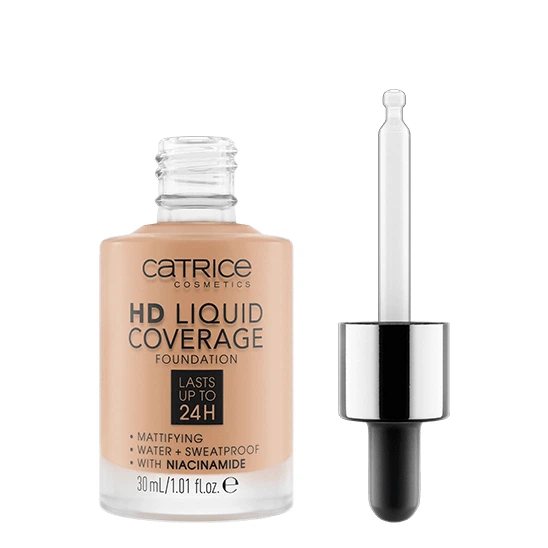 Тональна основа Catrice Cosmetics HD Liquid Coverage 040 Warm Beige 30 мл (4250947598313) - зображення 2
