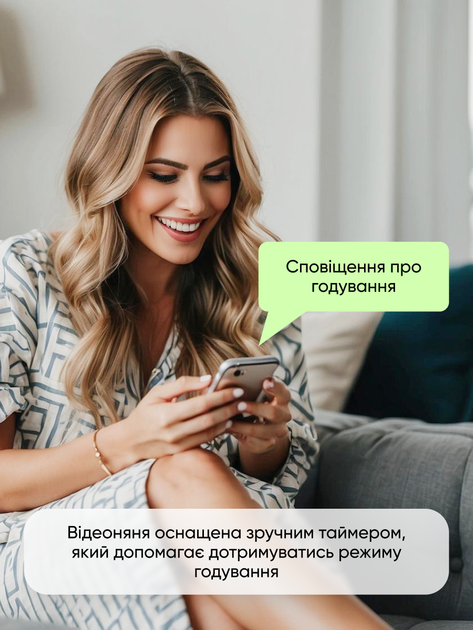 Цифровая видеоняня SisKis с экраном и режимом VOX дисплей 3.5 IPS (4892376491583) - изображение 6