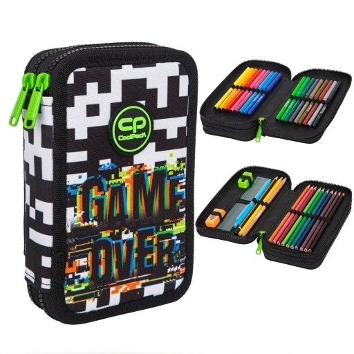 Пенал подвійний Game Over 2 Cool Pack Jumper - Фото 1 Пенал подвійний Game Over 2 Cool Pack Jumper - изображение 1