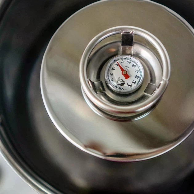 Кухонный термометр Bioterm 0–100 °C с футляром для контроля температуры блюд - изображение 6