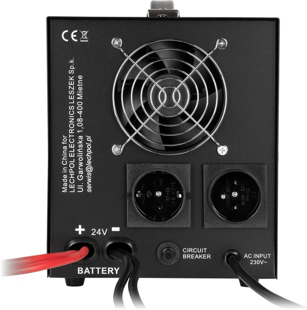 ДБЖ Kemot PROsinus-2600/24-LFP4 1800Вт/2600ВА (5901890123150) - зображення 3