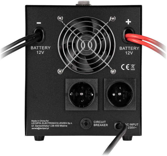 ДБЖ Kemot PROsinus-1500/12-LFP4 1050Вт/1500ВА (5901890123167) - зображення 3