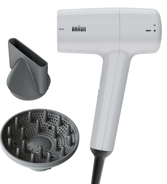 Suszarka do włosów Braun HD1.55 1800 W biała - obraz 1