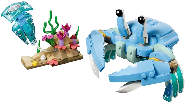 Zestaw klocków LEGO Creator Zwierzęta morskie: piękny delfin 542 elementy (31385) - obraz 2