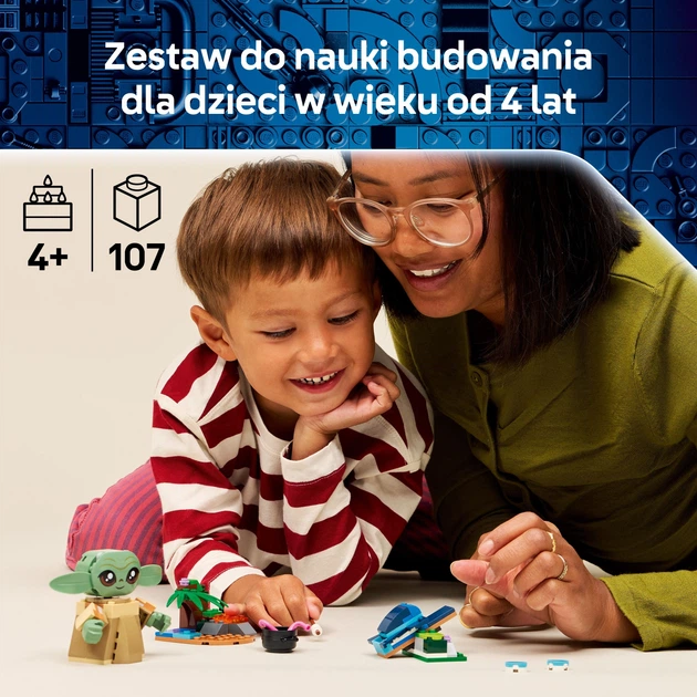Zestaw klocków LEGO Star Wars Dom Grogu 107 elementów (75443) - obraz 3