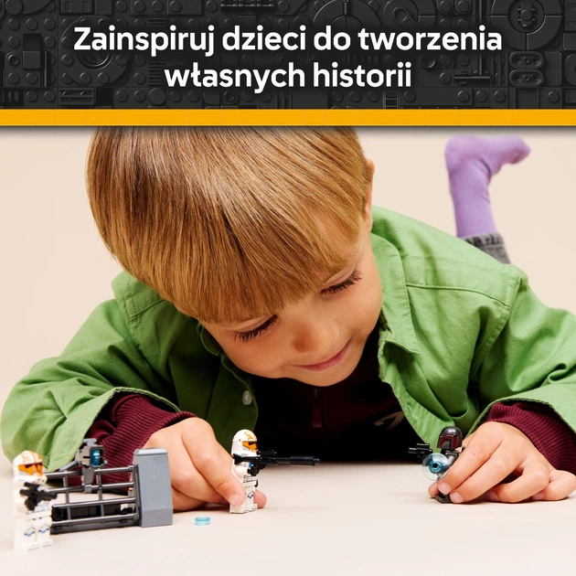 Zestaw klocków LEGO Star Wars Oblężenie Mandalory — zestaw bitewny 116 elementów (75449) - obraz 5