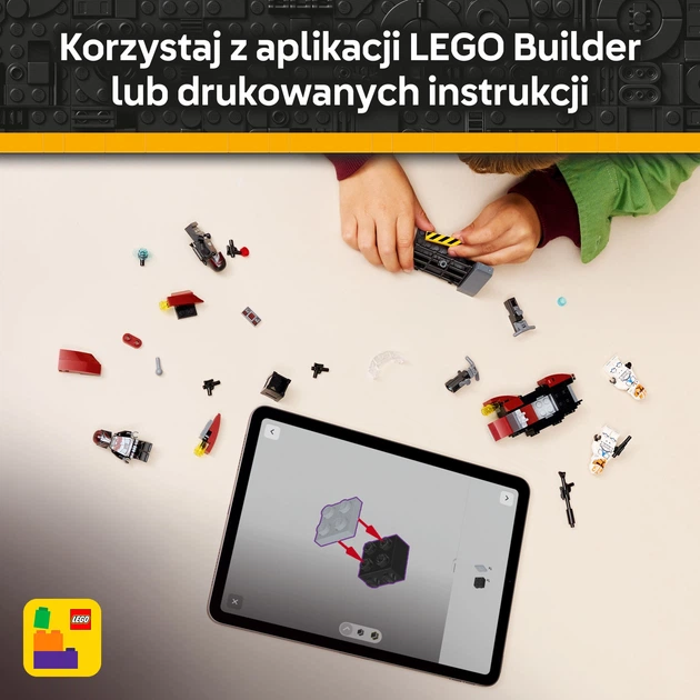 Zestaw klocków LEGO Star Wars Oblężenie Mandalory — zestaw bitewny 116 elementów (75449) - obraz 7