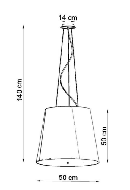 Світильник підвісний Sollux Geneve 50 (SL.0736) - изображение 4