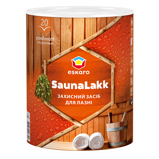 Лак Saunalakk 0,95л - Фото 1 Лак Saunalakk 0,95л - изображение 1