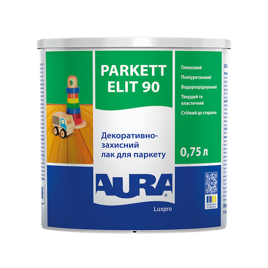 Лак Aura Luxpro Parkett Elit 0,75л - Фото 1 Лак Aura Luxpro Parkett Elit 0,75л - изображение 1