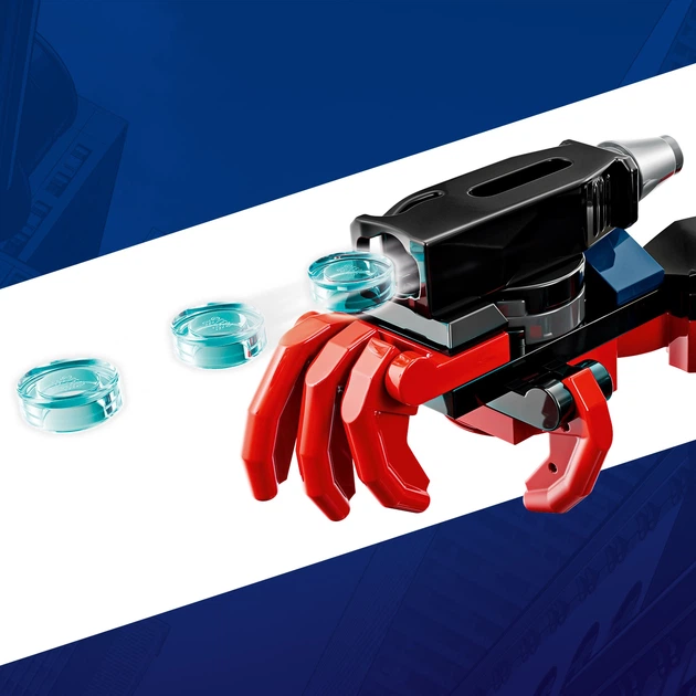 Конструктор LEGO Super Heroes Marvel Робот Майлза Моралеза vs. Людина-павук 2099 135 елементів (76337) - зображення 6