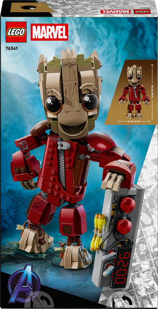 Zestaw klocków LEGO Super Heroes Marvel Groot w stroju Ravagera 604 elementy (76341) - obraz 9