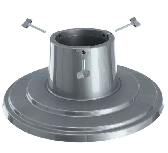 Підставка для ялинки Kadax Larmor круглая 39 см Срібний K5514 (5903699446560) - зображення 4