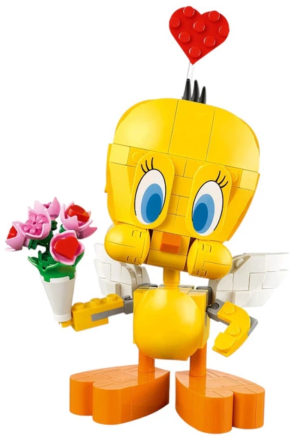 Zestaw klocków LEGO Icons Uroczy kanarek Tweety 412 elementów (40824) - obraz 3