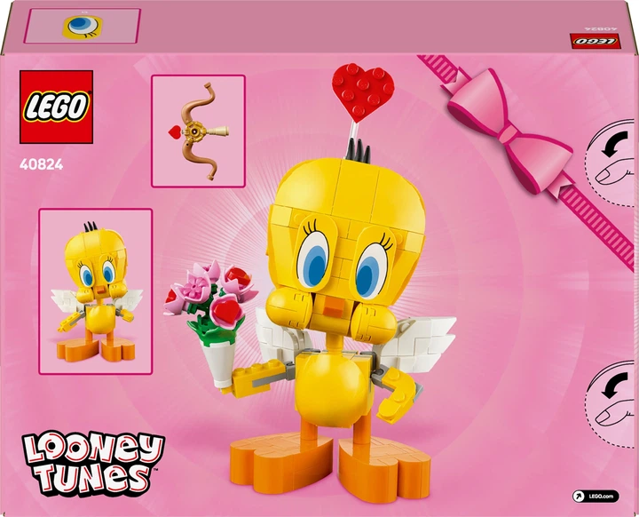 Zestaw klocków LEGO Icons Uroczy kanarek Tweety 412 elementów (40824) - obraz 6