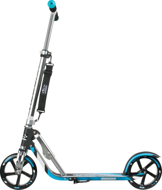 Самокат Hudora Scooter BIG Wheel Step RX205 Black/Blue (4005998208489) - зображення 1