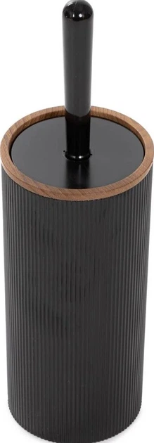 Йоржик для унітазу Homla Diall 10.5 x 33.5 см Чорний (217925) - зображення 2